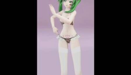 HATSUNE MIKU UNDRESS DANCE HENTAI NUDE VERTICAL SCREEN 3D DARK GREEN HAIR COLOR EDIT SMIXIX