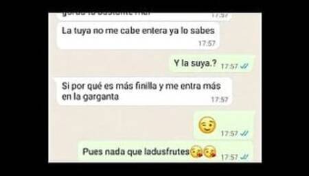 Caught unfaithful confesses on WhatsApp