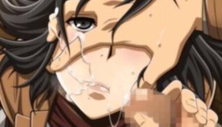 Atack of titan Hentai Mikasa Ackerman.