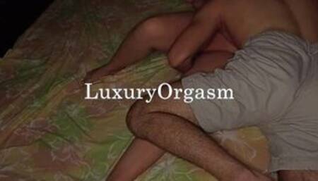 Busty student's wet pussy won't stop cumming - LuxuryOrgasm