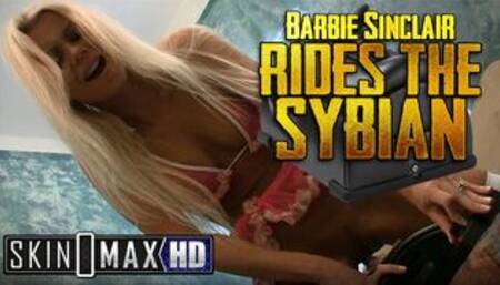 Blonde MILF Barbi Sinclair Rides a Sybian!