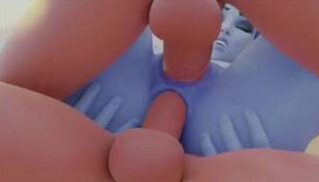 Widowmaker Double Penetration