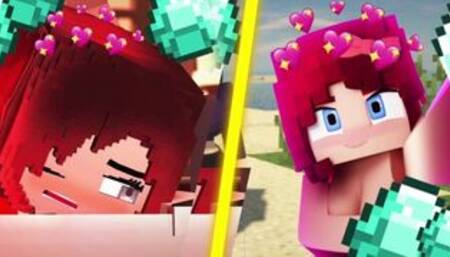 FUCKED HER FOR A STACK OF DIAMONDS / JENNY MINECRFT PORN MOD / LOUD MOANING