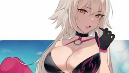 You try to trick Jeanne but... (Fate Grand Order)