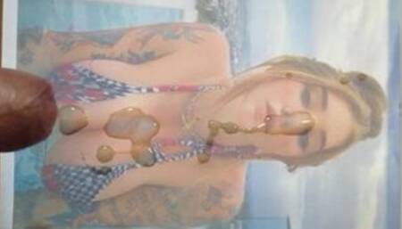 Coconut Kitty Big tits - Cum Tribute - SkinnyManR