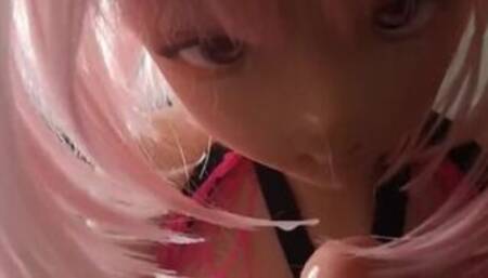 Doll blowjob