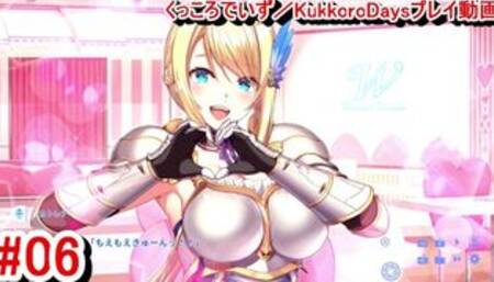 【エロゲー くっころでいず／KukkoroDays動画6】カトレアちゃんとメイド喫茶にいくことになり・・(金髪爆乳女騎士ゲー実況プレイ動画(R18) Hentai game)