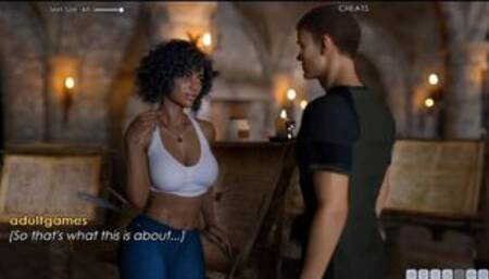 Lets Play Lust Academy - Part 16 - Hot Brunette Wants Cock By Adultgameson