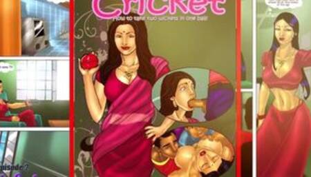 Savita Bhabi_Cricket_How to Takes Two Wickets in One Ball_1