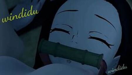 Nezuko and zenitsu are lightning fast