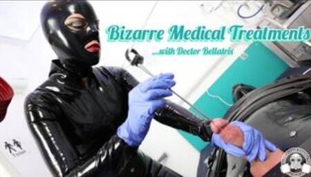 Bizarre Medical Treatments - Doctor Bellatrix examines in heavy rubber clinic (trailer)