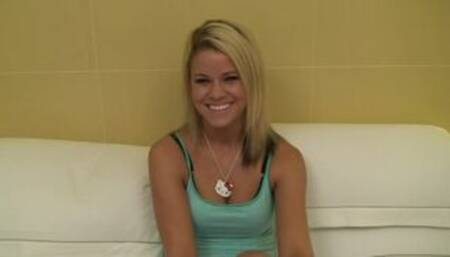 Jessa Rhodes fucks and swallows cum in her first scene