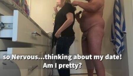 Cuck Husband Chastity Slave Dresses Wife for Date at Bar Cheating HotWife Sharing & Flirting Talk