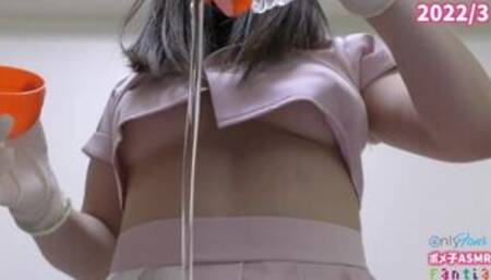 【主観動画】ゴム手袋をつけた看護師に手コキされる【手コキASMR】一人称 日本人 素人 個人撮影