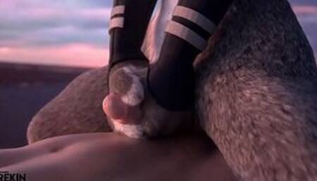 Judy Hopping on some dick. Judy getting the full Zootopia experience