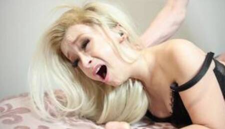 TINY TEXIE SUCKS AND FUCKS WITH HER BUTTPLUG IN