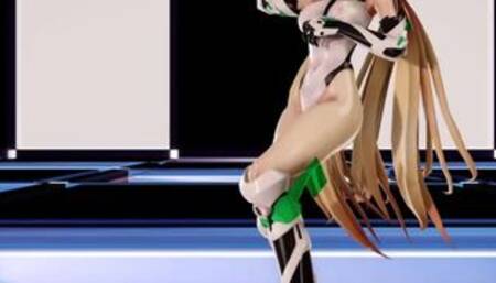 mmd r18 Null Pichite Kamuchi Bakibaki Tummy Angela High Fighter Normal Crotch Milk erasing 3d hentai