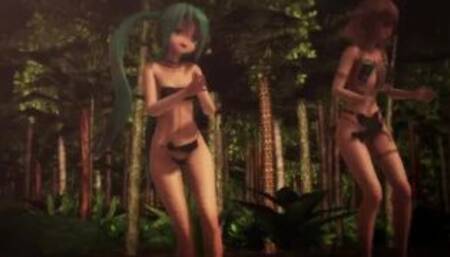 mmd r18 Tribe Api Miku Tribe Serious SHAKE iT OFF 3d hentai
