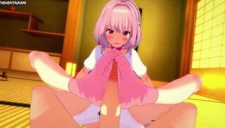 Hentai POV Feet Riamu Yumemi Idolmaster