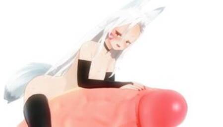 Maaya Uchida hentai Sewayaki Kitsune no Senko-san Fox girl enjoy giant cock