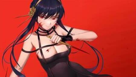 Spy x Family: Yor Forger sex with beautiful girl (3D Hentai)