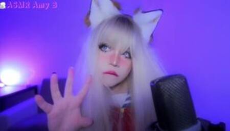 CUTE BLONDE ANIME GIRL DOING STUFF