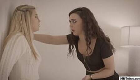 Virgin Stepsister and her jerk brother - Whitney Wright, Carolina Sweets