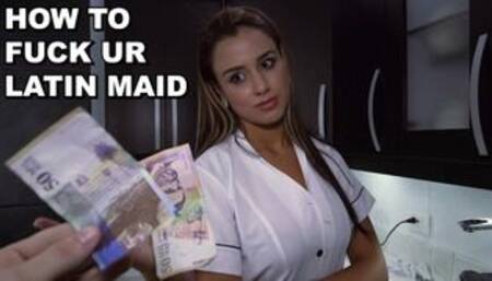 Colombian Maid Sofia Cleaning My Apartment In Medellin