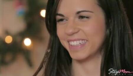 A Christmas Surprise threesome