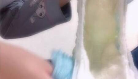 おむつお漏らし日記 【Part 5】トレパンマンBIG