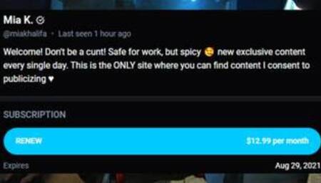 Mia Khalifa Onlyfans Review!