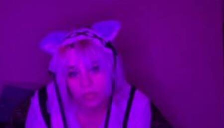 Neko Girl Practices for Only Fans