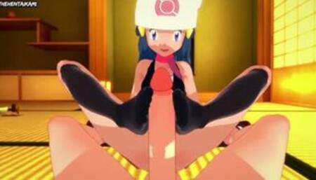 Hentai POV Feet Dawn Hikari Pokemon