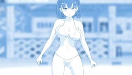 Tawawa MMD r18 Ai chan de Booo monochromatic 3d hentai