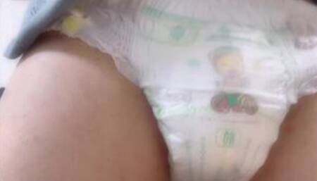 【ABDL】おむつお漏らし日記 【Part 4】パンパースXL