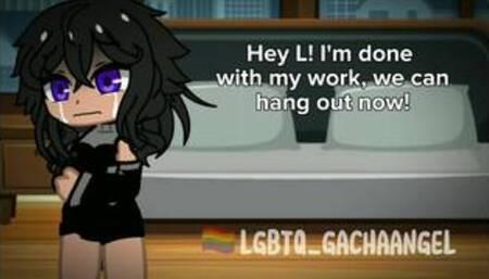 Fucked By My Best Friend. //Gacha Lesbian Sex//  (FIRST VIDEO)