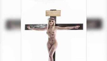 Female Jesus Crucified Naked Lithuanian Audio