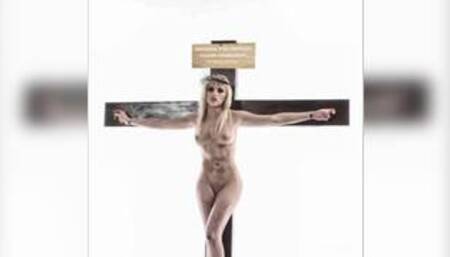 Female Jesus Crucified Naked Estonian Audio