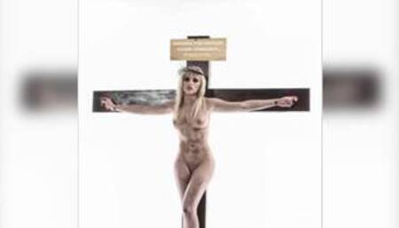 Female Jesus Crucified Naked Romanian Audio