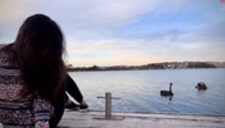 My Indian GF gives Blowjob In Mall and Swallowed it too - Indian Diva