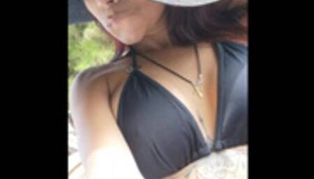 Masturbacion en la playa mila Garcia