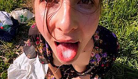 Dialoghi italiano-Teenager bionda squirta durante inculata estrema outdoor esclusivo TheDirtyDancing