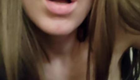 ASMR loving girlfriend intimate roleplay and handjob