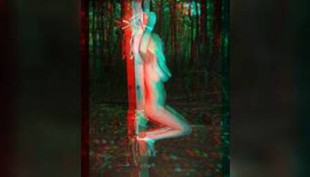 Crucified Blonde (3D)