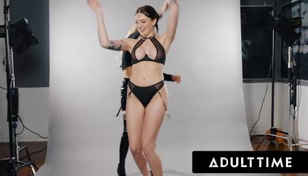 ADULT TIME - Aiden Ashley & Charlotte Sins' Lustful Lesbian Affair - We Like Girls