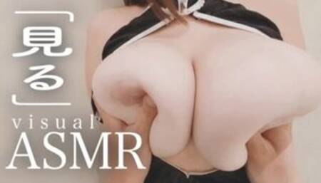 You who became a naughty masseuse massage Rinapo's boobs by massaging!