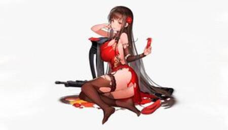 Girls frontline: DSR-50 sex with beautiful girl (3D Hentai)