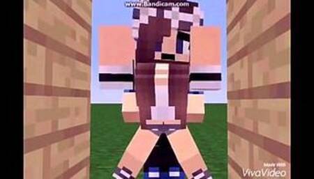 Sex a Girl in Minecraft Animation