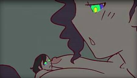 Gigantess sultry slithering mistress finds desperate horny slut alone in forest (Femdom lesbian)