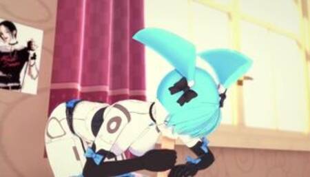 POV Fuck a Robot Lingerie | My life as a teenage Robot